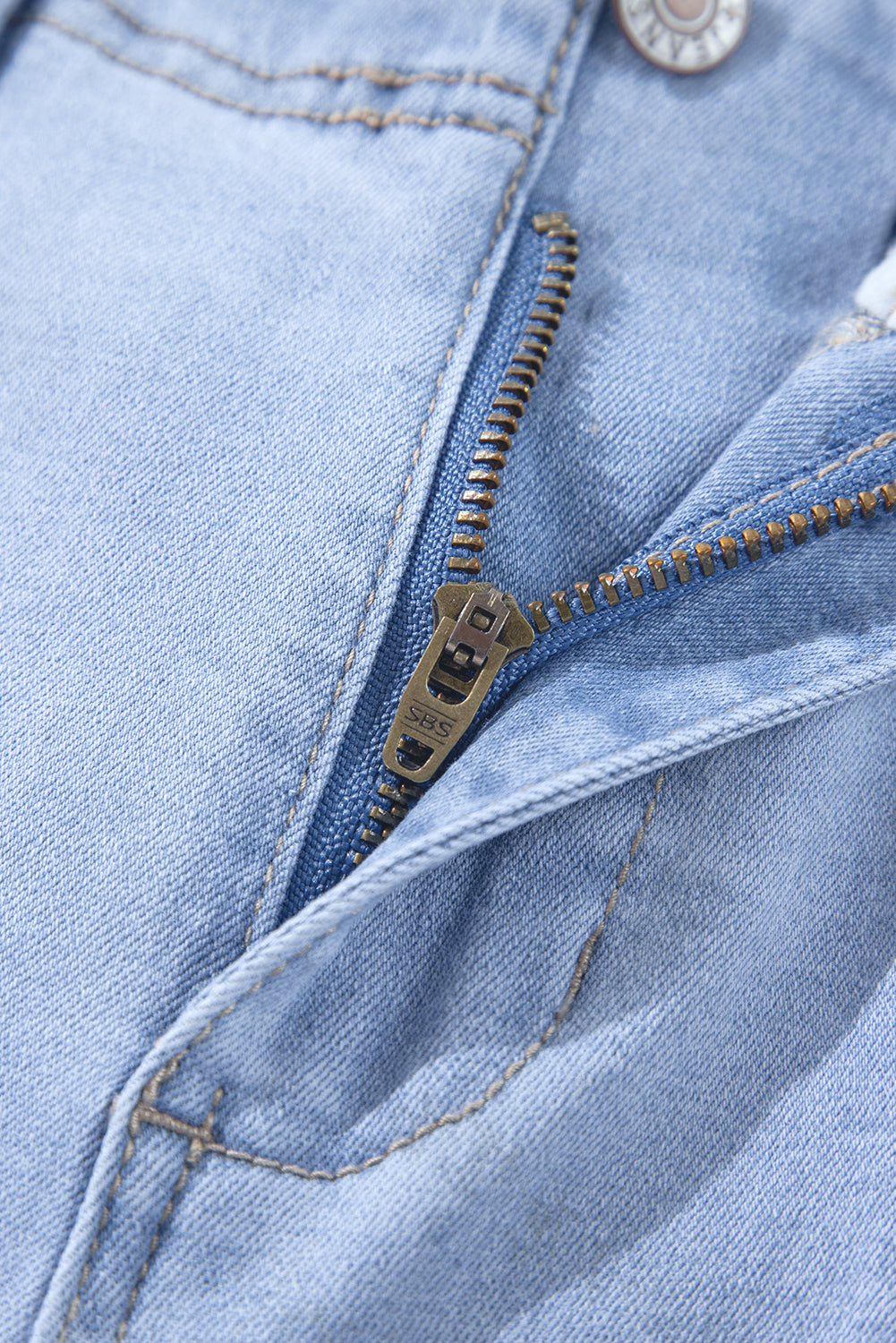 Loose Straight Leg Cropped High Waist Jeans -2 COLOR OPTIONS
