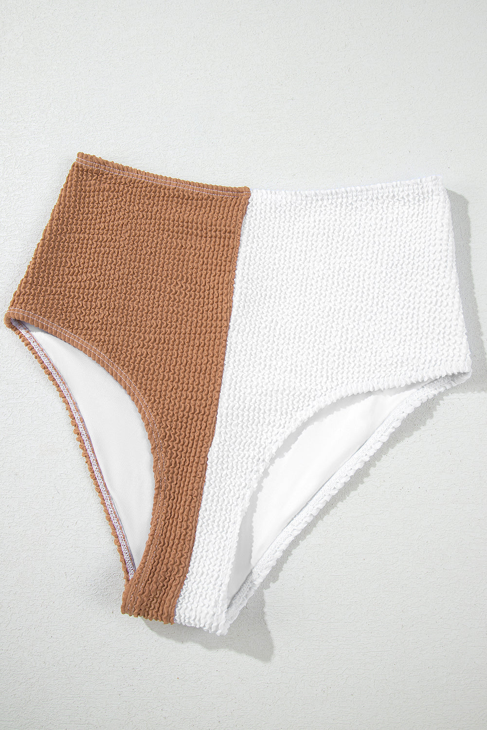 Corded Colorblock Square Neck Bikini Swimsuit -2 COLOR OPTIONS
