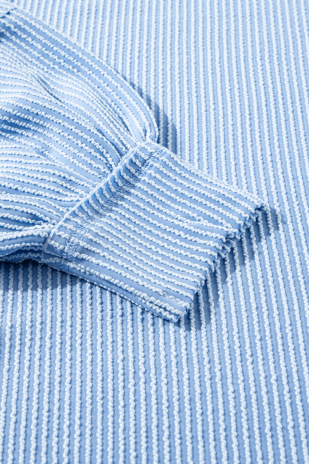 Corded Lantern Sleeve Pullover Ruffle Mini Skirt Set -2 COLOR OPTIONS