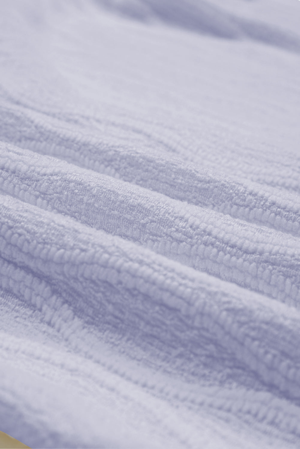 Solid Color Textured Notched Neck Puff Sleeve Blouse -2 COLOR OPTIONS